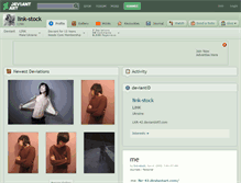 Tablet Screenshot of link-stock.deviantart.com