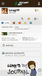 Mobile Screenshot of lunagriff.deviantart.com