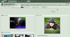 Desktop Screenshot of mysteriousshamrock.deviantart.com