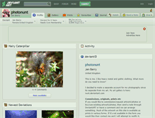 Tablet Screenshot of photonunt.deviantart.com