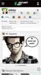 Mobile Screenshot of edzay.deviantart.com