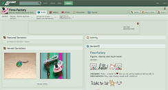 Desktop Screenshot of fimo-factory.deviantart.com