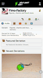 Mobile Screenshot of fimo-factory.deviantart.com