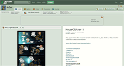 Desktop Screenshot of krdoz.deviantart.com