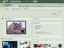 Tablet Screenshot of giudesign.deviantart.com