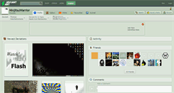 Desktop Screenshot of ninjitsuwarrior.deviantart.com