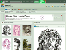 Tablet Screenshot of alexxxx1.deviantart.com