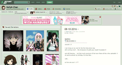 Desktop Screenshot of kellyk-chan.deviantart.com