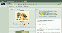 Desktop Screenshot of cutecritters.deviantart.com