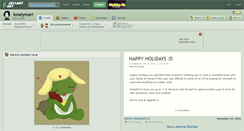 Desktop Screenshot of lonelymori.deviantart.com
