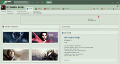 Desktop Screenshot of mh-graphic-design.deviantart.com