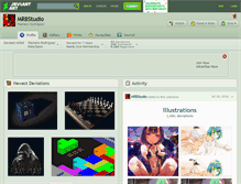 Tablet Screenshot of mrbstudio.deviantart.com