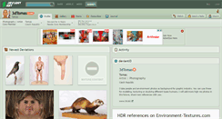 Desktop Screenshot of 3dtomas.deviantart.com