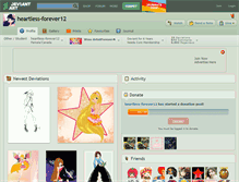 Tablet Screenshot of heartless-forever12.deviantart.com
