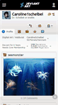 Mobile Screenshot of caroline1scheibel.deviantart.com
