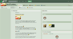 Desktop Screenshot of da-htf-artists.deviantart.com