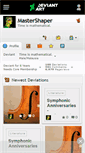 Mobile Screenshot of mastershaper.deviantart.com