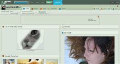Desktop Screenshot of amymarie2534.deviantart.com