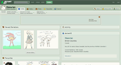 Desktop Screenshot of diana-tan.deviantart.com