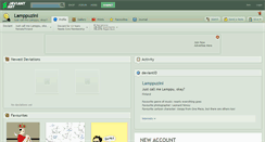 Desktop Screenshot of lamppuzini.deviantart.com