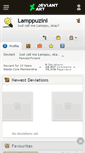Mobile Screenshot of lamppuzini.deviantart.com
