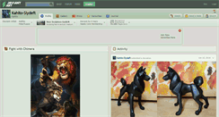 Desktop Screenshot of kahito-slydeft.deviantart.com