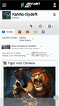 Mobile Screenshot of kahito-slydeft.deviantart.com