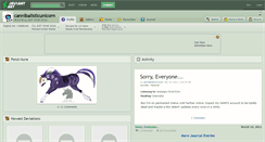Desktop Screenshot of cannibalisticunicorn.deviantart.com