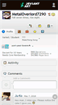Mobile Screenshot of metaloverlord7290.deviantart.com