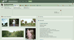 Desktop Screenshot of in-arts-we-trust.deviantart.com