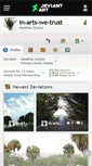 Mobile Screenshot of in-arts-we-trust.deviantart.com