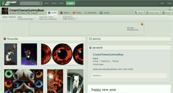 Desktop Screenshot of creamcheesegummybear.deviantart.com