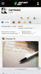 Mobile Screenshot of carrieoke.deviantart.com
