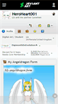 Mobile Screenshot of heroheart001.deviantart.com