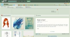 Desktop Screenshot of maraqua.deviantart.com
