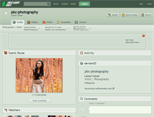 Tablet Screenshot of pbc-photography.deviantart.com