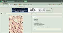 Desktop Screenshot of megzmoo.deviantart.com