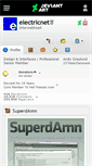 Mobile Screenshot of electricnet.deviantart.com