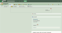 Desktop Screenshot of novacevia.deviantart.com