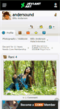 Mobile Screenshot of andersound.deviantart.com