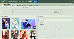 Desktop Screenshot of aph-aland.deviantart.com