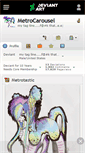 Mobile Screenshot of metrocarousel.deviantart.com