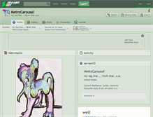 Tablet Screenshot of metrocarousel.deviantart.com