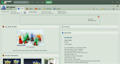 Desktop Screenshot of larryboos.deviantart.com