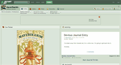 Desktop Screenshot of maverikanim.deviantart.com