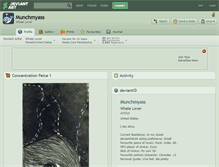 Tablet Screenshot of munchmyass.deviantart.com