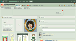 Desktop Screenshot of flyawaylittlebirdie.deviantart.com