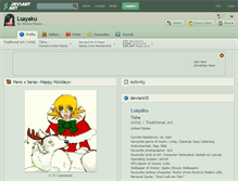 Tablet Screenshot of lsayaku.deviantart.com