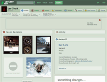 Tablet Screenshot of ber-s-erk.deviantart.com