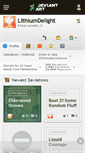 Mobile Screenshot of lithiumdelight.deviantart.com
